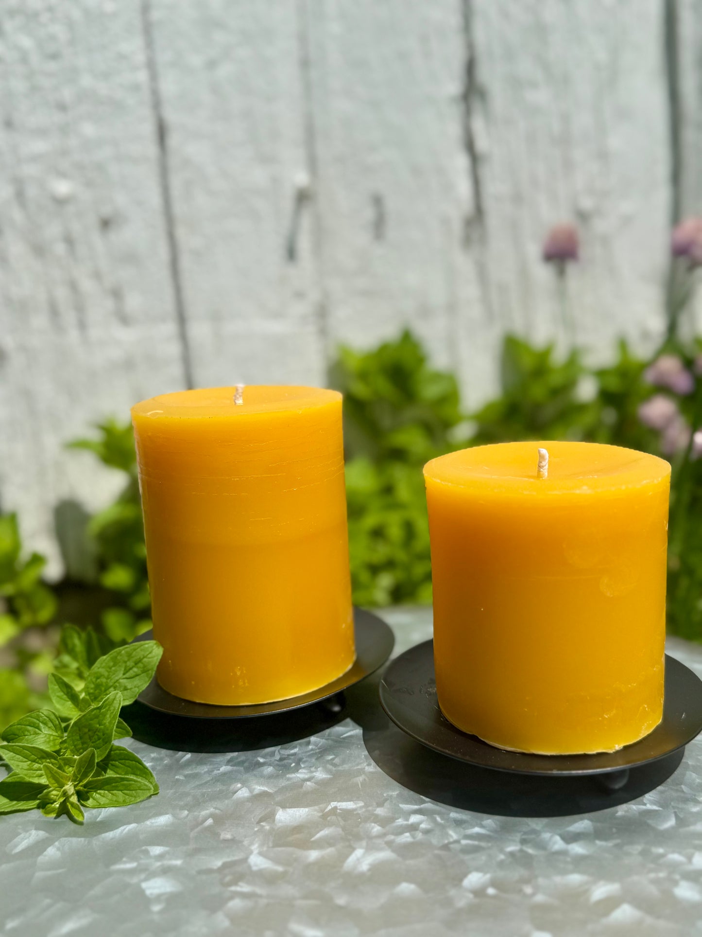 Beeswax Large Pillar