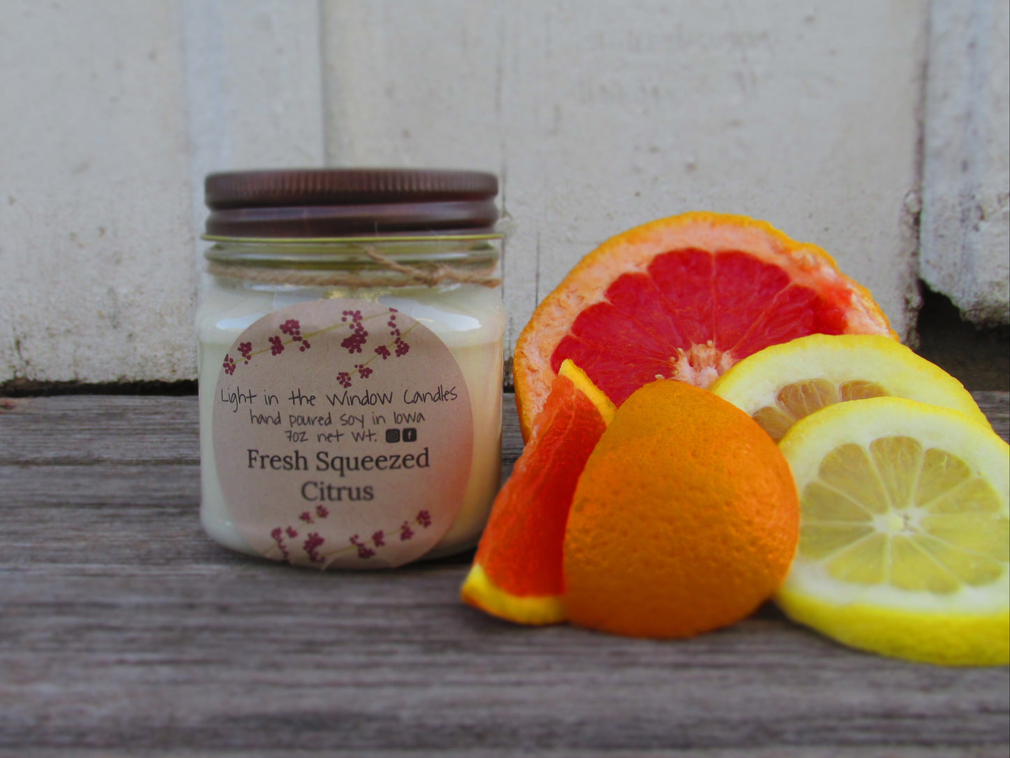 Fresh Squeezed Citrus 8oz Candle