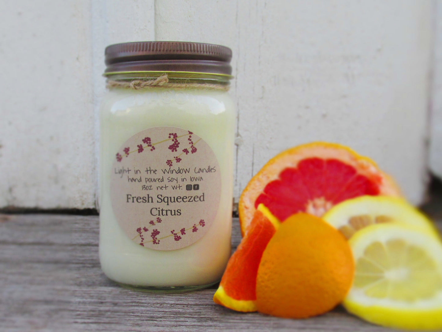 Fresh Squeezed Citrus 16oz Candle