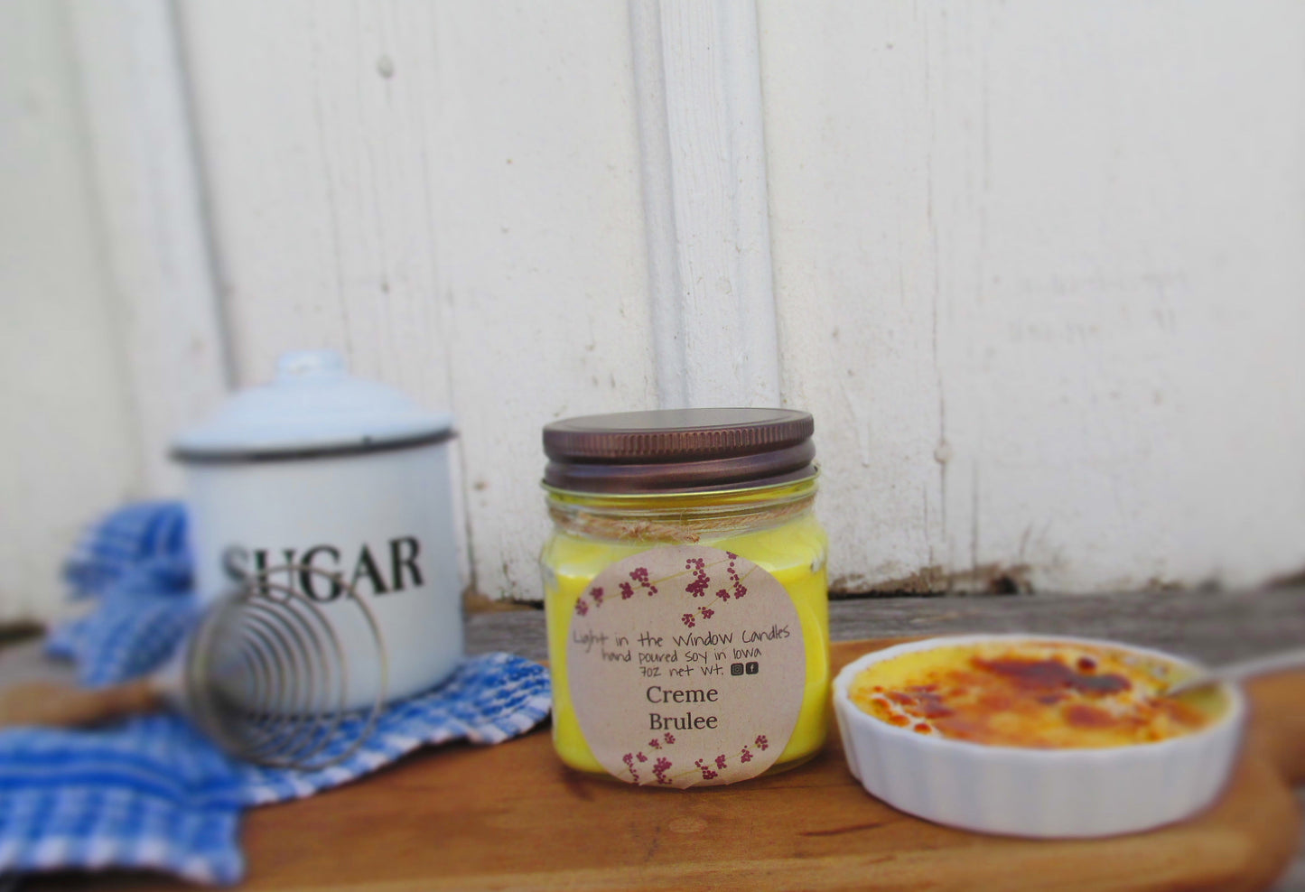 Creme Brulee 8oz Candle