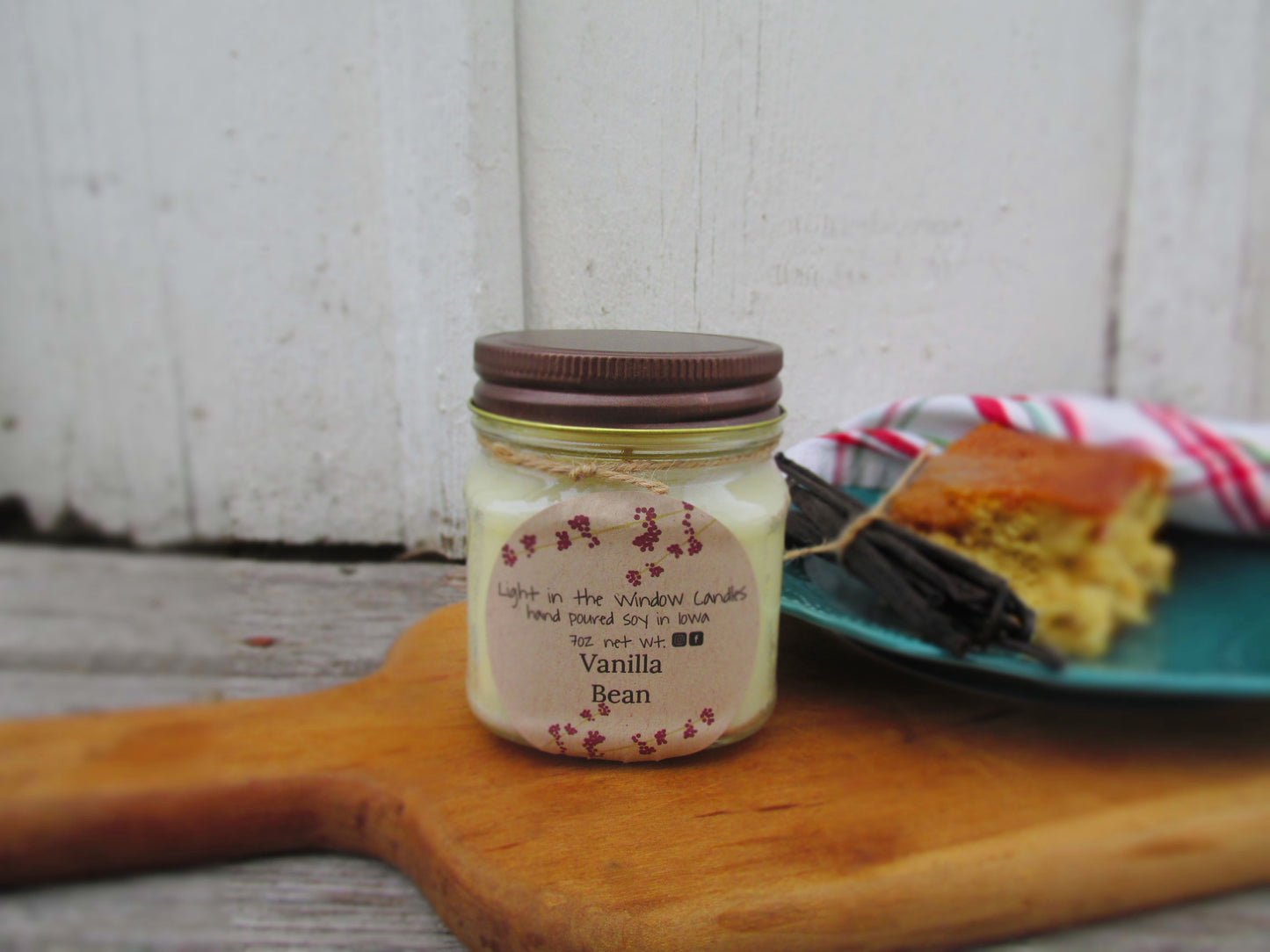 Vanilla Bean 8oz Candle