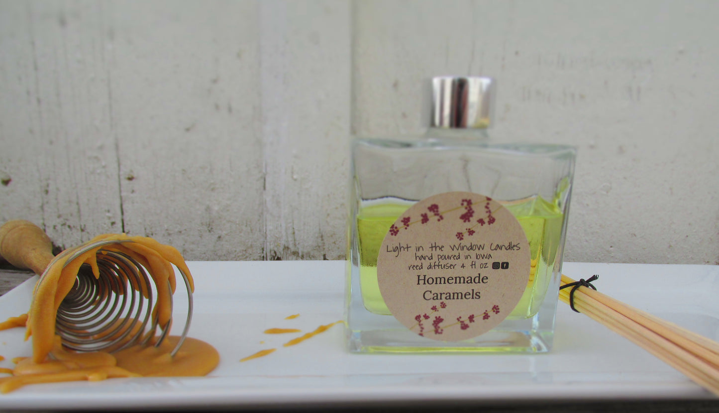 Homemade Caramels Reed Diffuser
