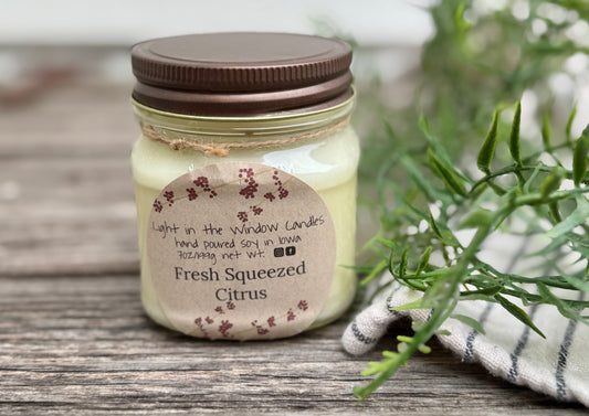 Fresh Squeezed Citrus 8oz Candle