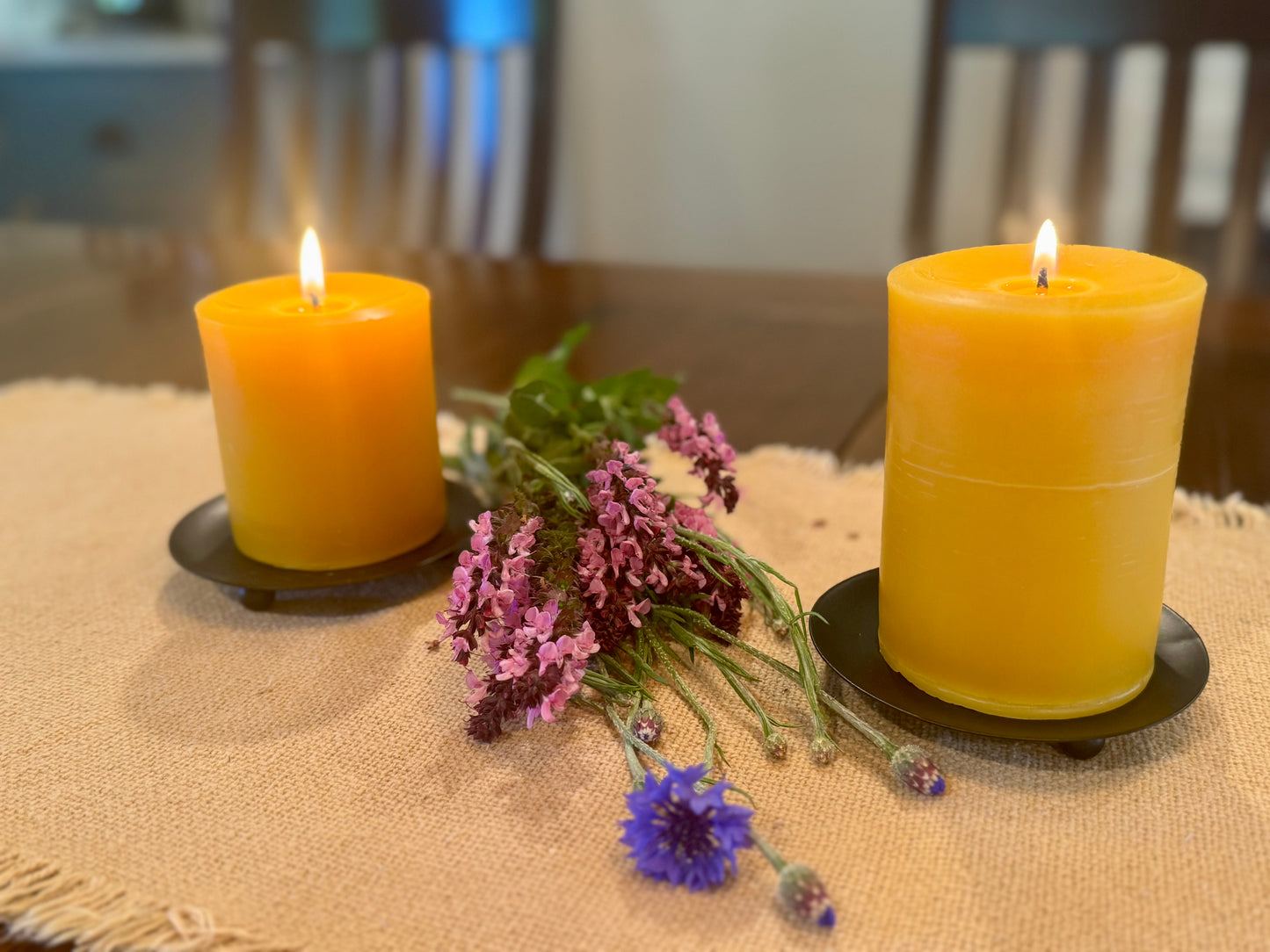 Beeswax Small Pillar