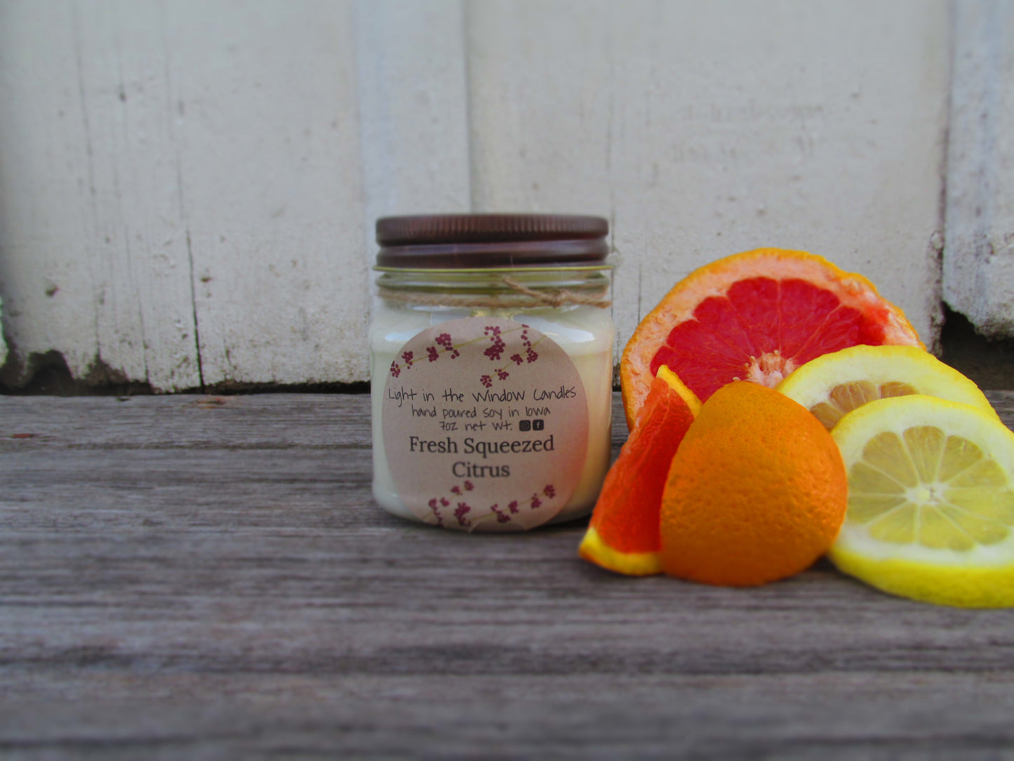 Fresh Squeezed Citrus 8oz Candle