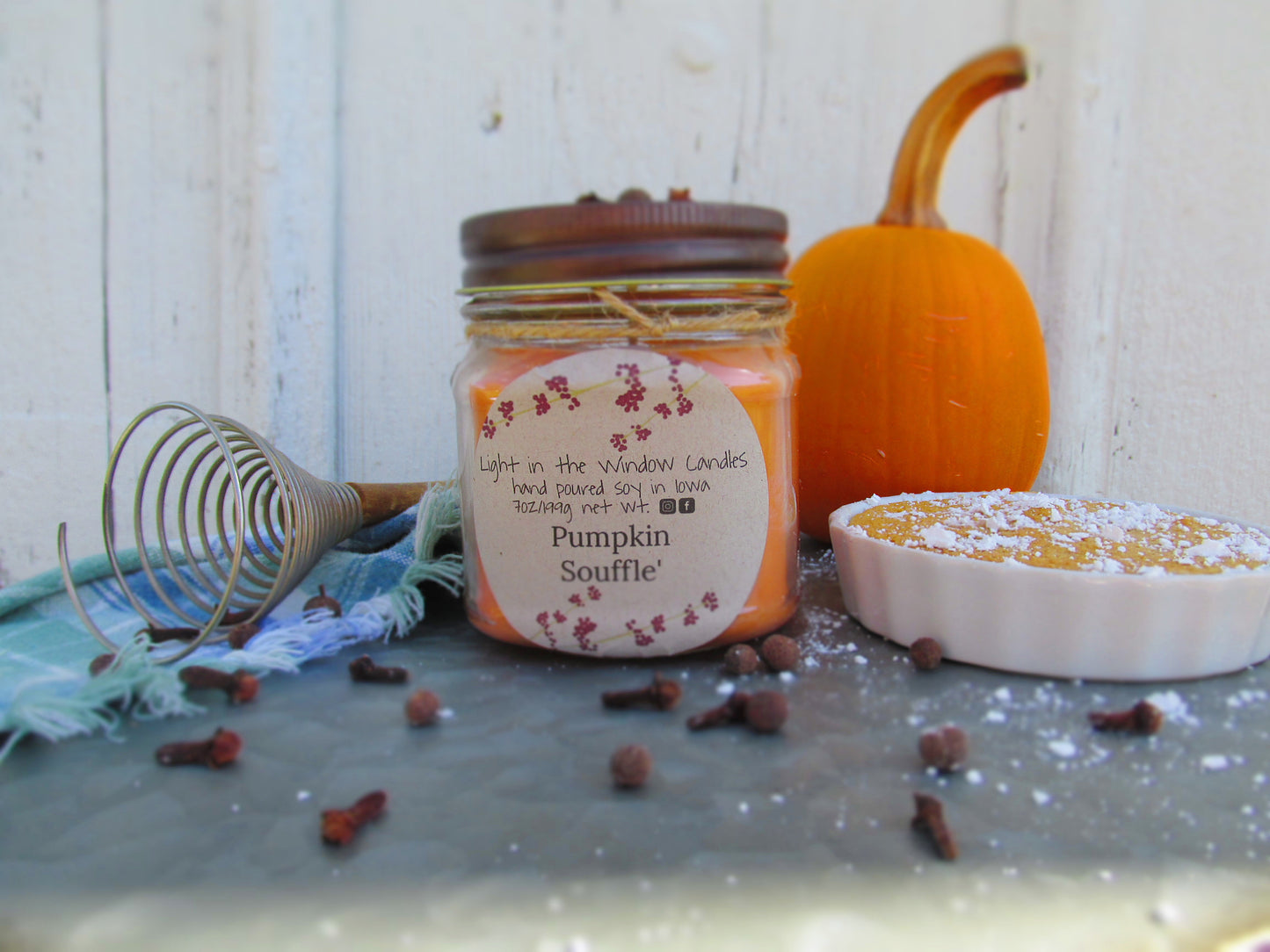 Pumpkin Souffle' 8oz Candle