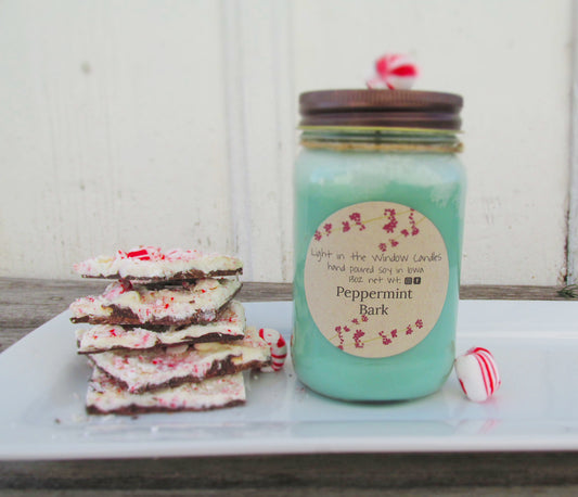 Peppermint Bark 16oz Candle