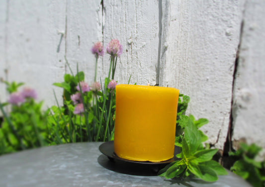 Beeswax Small Pillar
