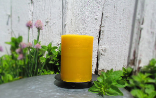 Beeswax Large Pillar
